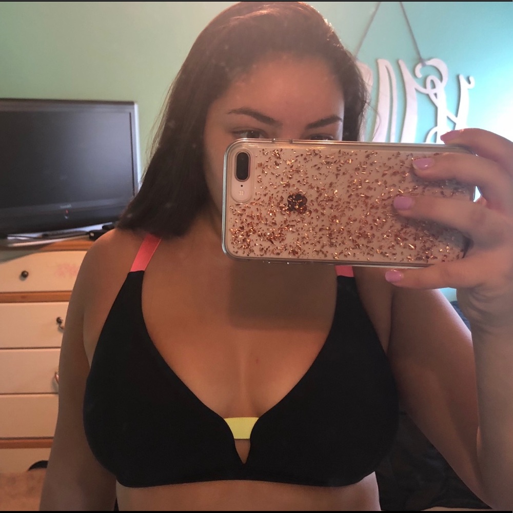 Multi color bikini top!